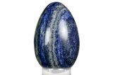Polished Lapis Lazuli Egg - Pakistan #352561-1
